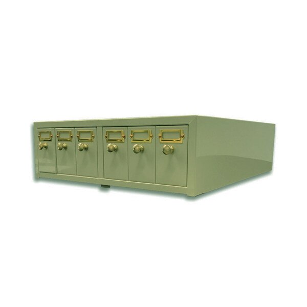 Micro-Slide Cabinet, Green
